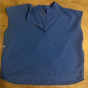 FIGS Royal Blue Rafael Top XL